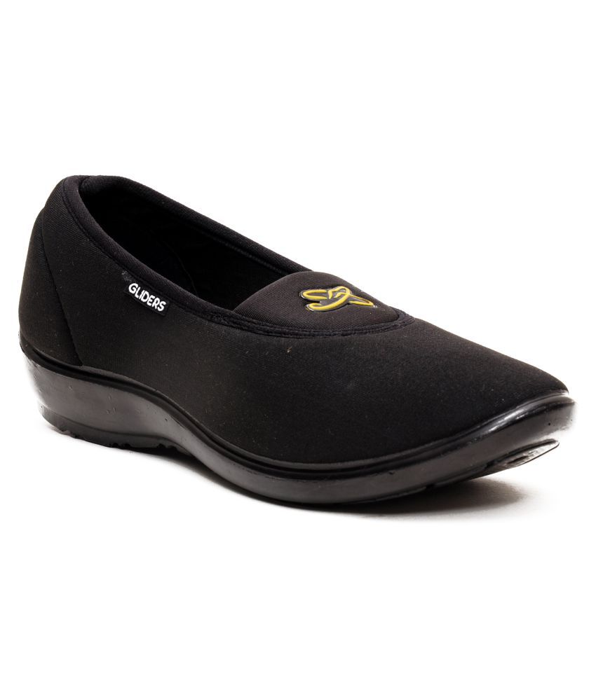 Gliders By Liberty Black Casual Shoes