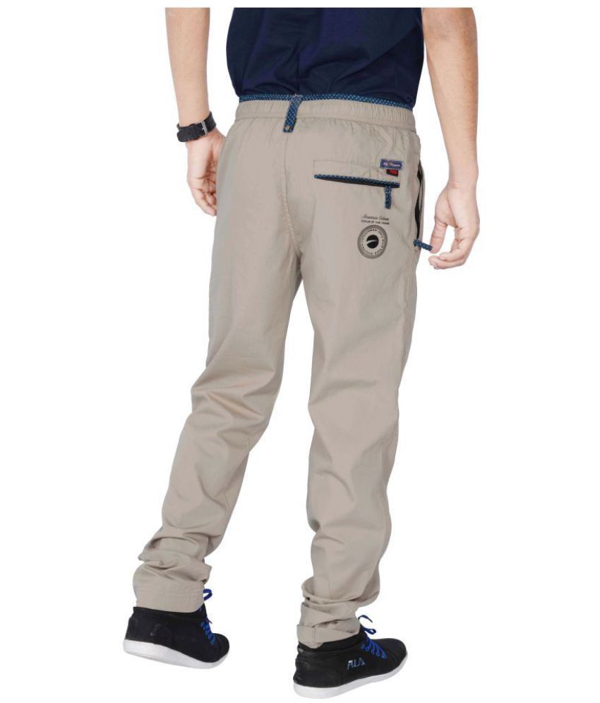 track cotton pants