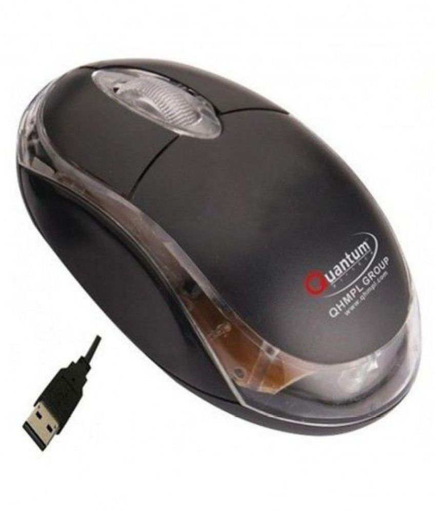 Quantum Quantum QHM222 Wired Optical Mouse Cases