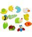 ShaRivz Wood Designer Shape Fridge Magnets Fridge Magnet Pack of 12