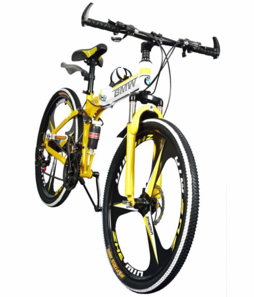 foldable adventure sports mtb cycle with 21 shimano gears