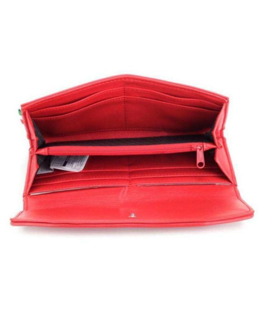 puma red wallet