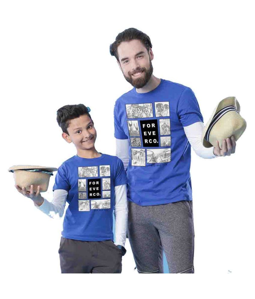 dad and son tshirts combo