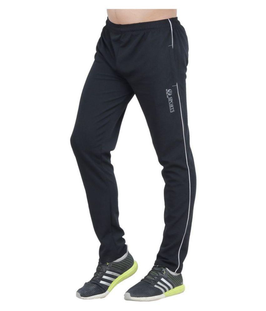 stretchable track pants