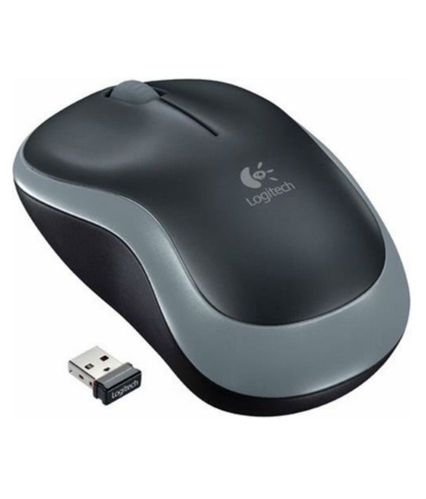     			Logitech B175 Black Wireless Mouse