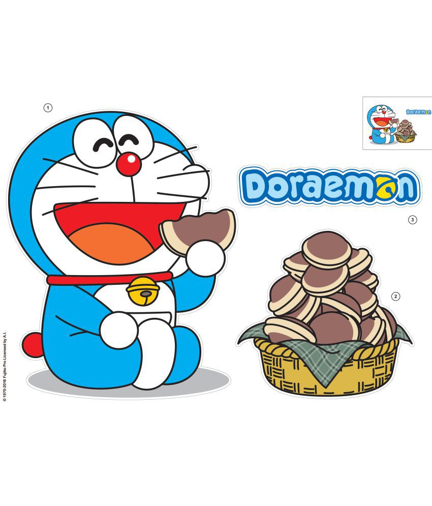 Asian Paints Doraemon Cartoon Characters Sticker ( 74 x 102 cms ) - Buy  Asian Paints Doraemon Cartoon Characters Sticker ( 74 x 102 cms ) Online at  Best Prices in India on Snapdeal