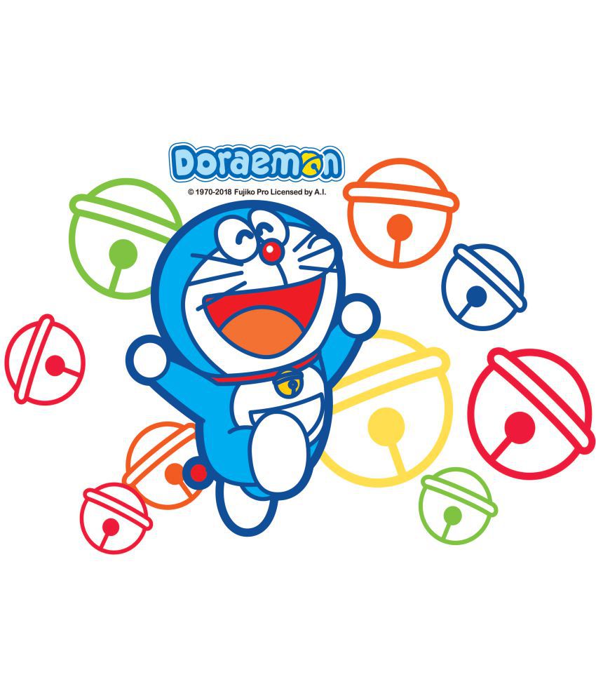 Asian Paints Wall Ons Doraemon XXL Jingle in Colour Removable Cartoon  Characters Sticker ( 67 x 116 cms ) - Buy Asian Paints Wall Ons Doraemon  XXL Jingle in Colour Removable Cartoon