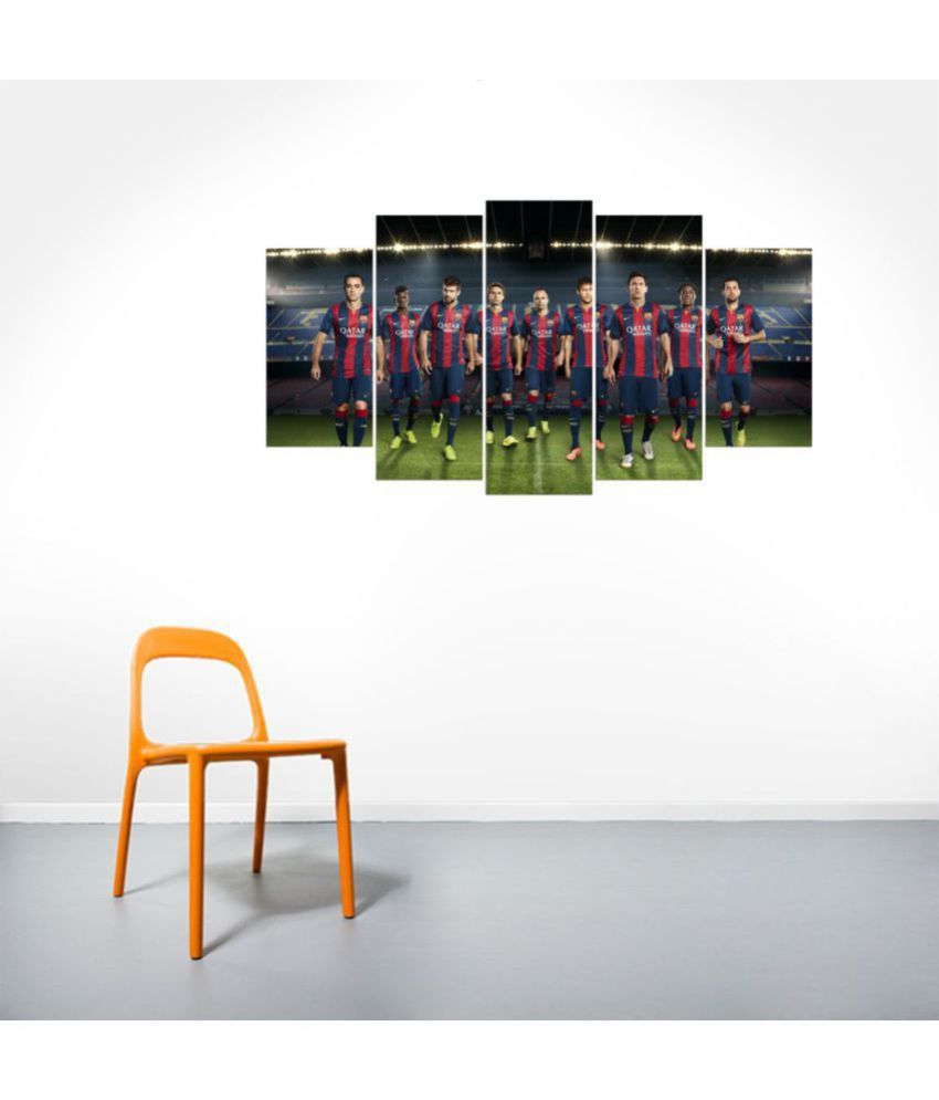 Day Decals Fc Barcelona Players Sports Sticker 53 X 99 Cms