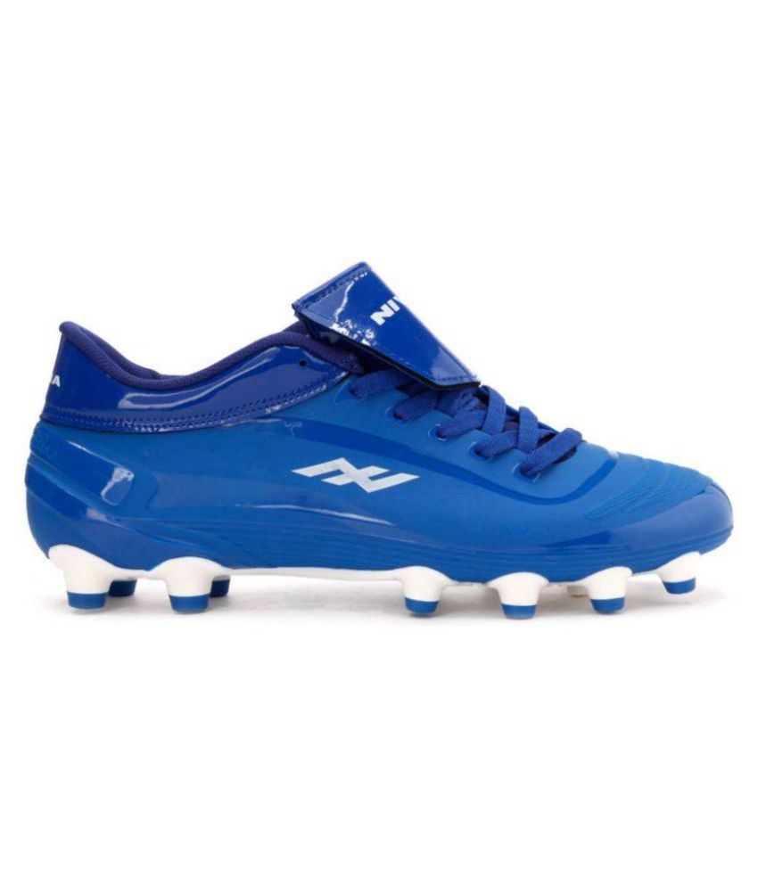 Nivia Weapon Blue Football Shoes - Buy 