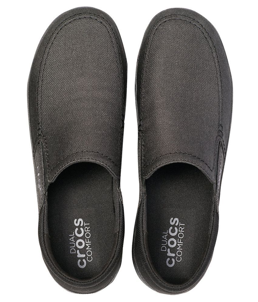 Crocs Relaxed Fit Black Loafers - Buy Crocs Relaxed Fit Black Loafers ...