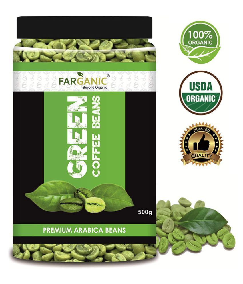 FARGANIC Green Coffee Beans 500 gm Unflavoured Buy FARGANIC Green