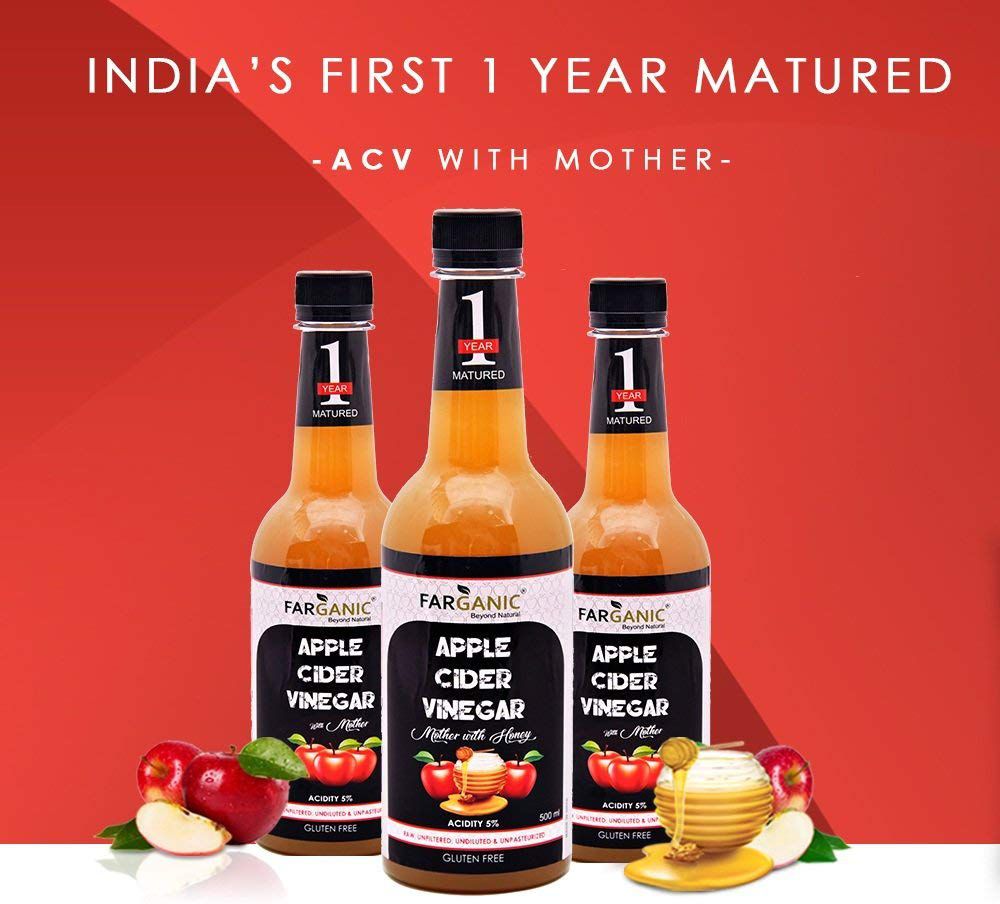 India's First 1 Year Matured Apple Cider Vinegar with ...