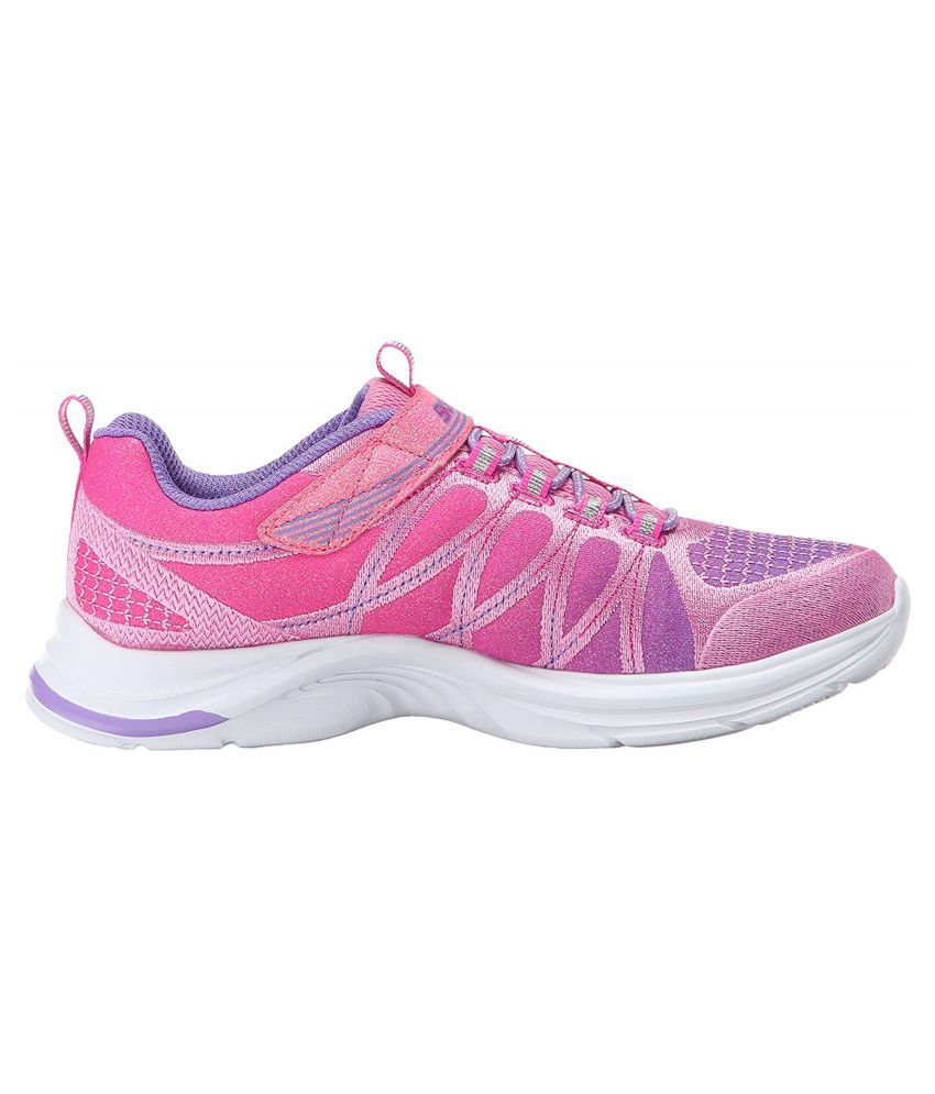 pink walking sneakers