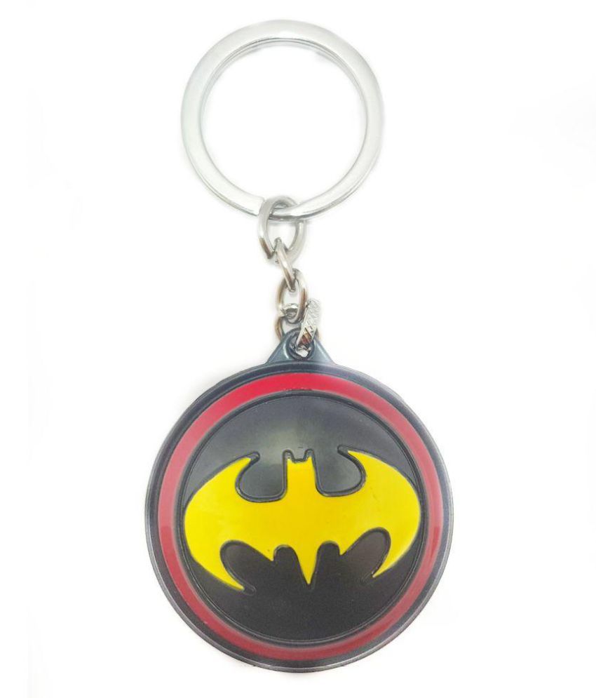 BATMAN KEYCHAIN|SPINNING LOGO |LATEST SPINNING KEYCHAIN|DC HERO #BATMAN:  Buy Online at Low Price in India - Snapdeal