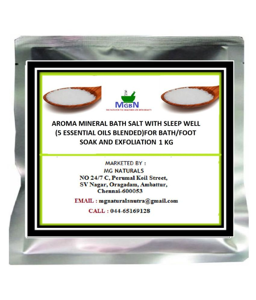 MGBN AROMA SALT Crystal BATH WITH SLEEPWELL 1 kg Buy MGBN AROMA SALT