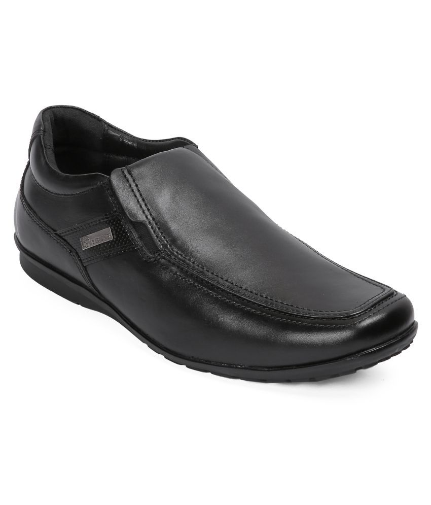 red chief shoes black leather