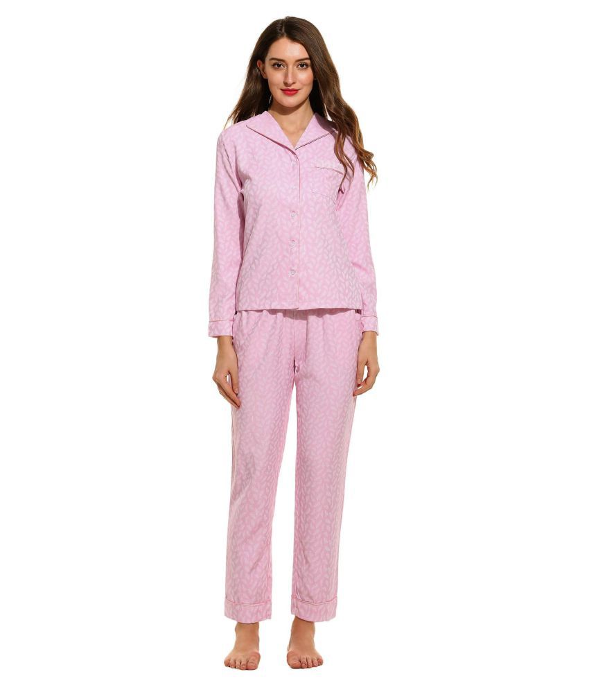 Buy Generic Rayon Nightsuit Sets - Blue Online at Best Prices in India ...