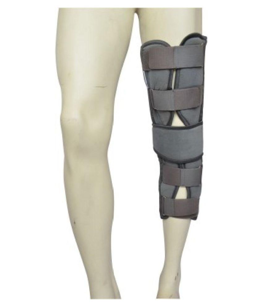 GMS Rehabilitation Comfortable Knee Immobilizer Immobilizer for injured ...