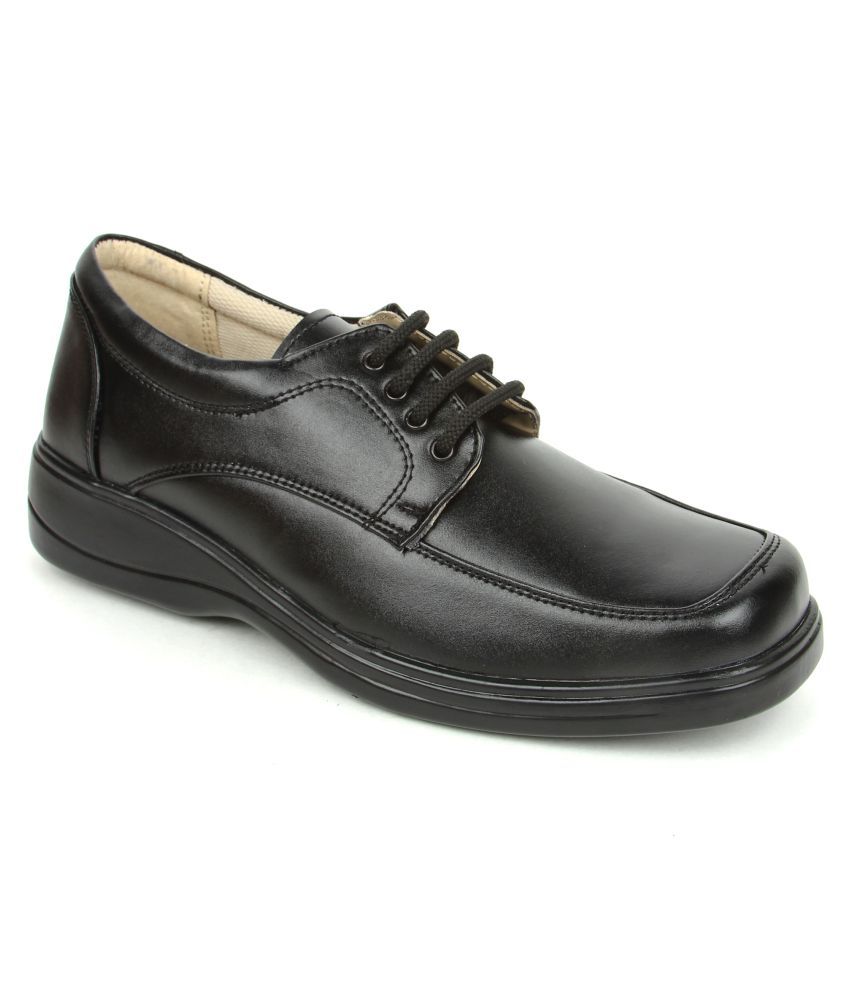     			Gliders By Liberty Black Formal Shoes