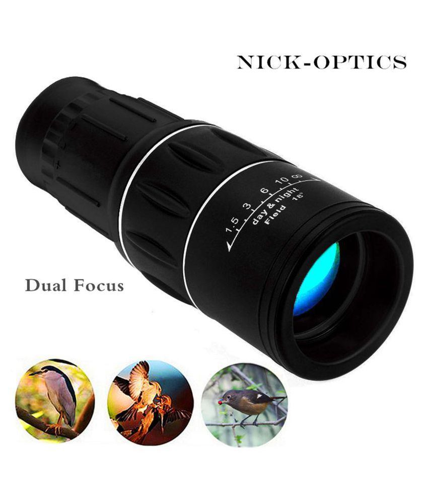 16 x 52 Dual Focus Zoom Optic Lens 16X Monocular Telescope