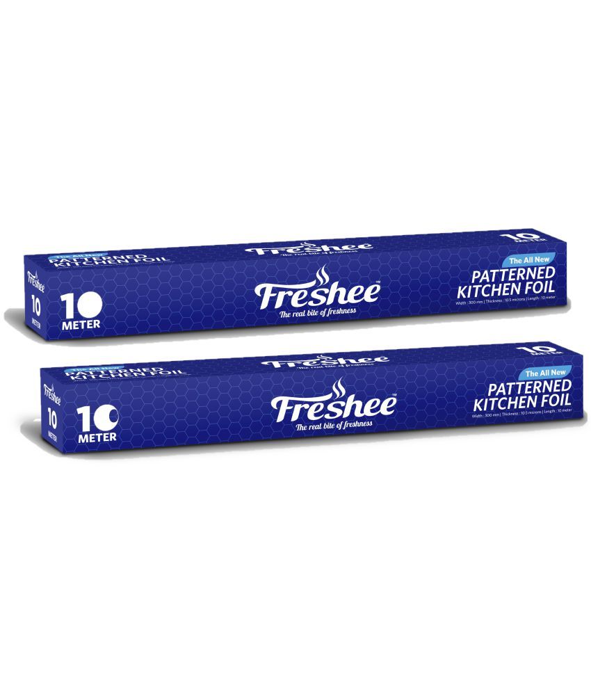     			Freshee 10m Aluminium Foil Paper Pack of 2