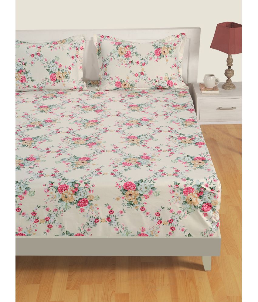 Swayam Single Satin Floral White Comforter Buy Swayam Single Satin Floral White Comforter Online At Low Price Snapdeal