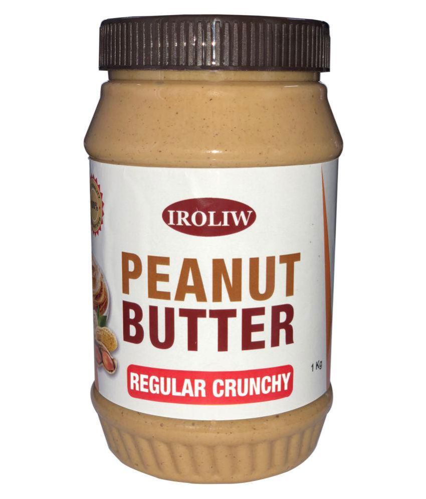 Iroliw Regular Peanut Butter Chunky 1 kg: Buy Iroliw Regular Peanut ...