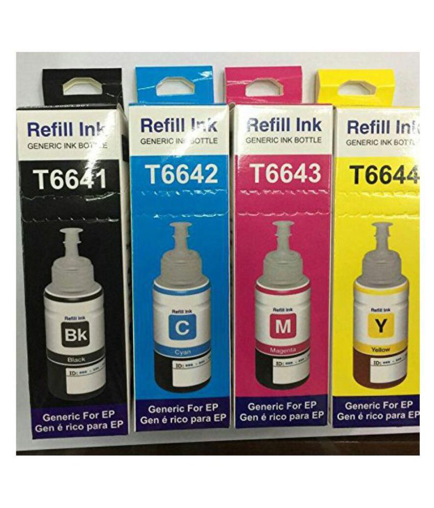 Epson T664 Multicolor Combo Pack Ink Pack Of 4 Buy Epson T664 Multicolor Combo Pack Ink Pack 0185