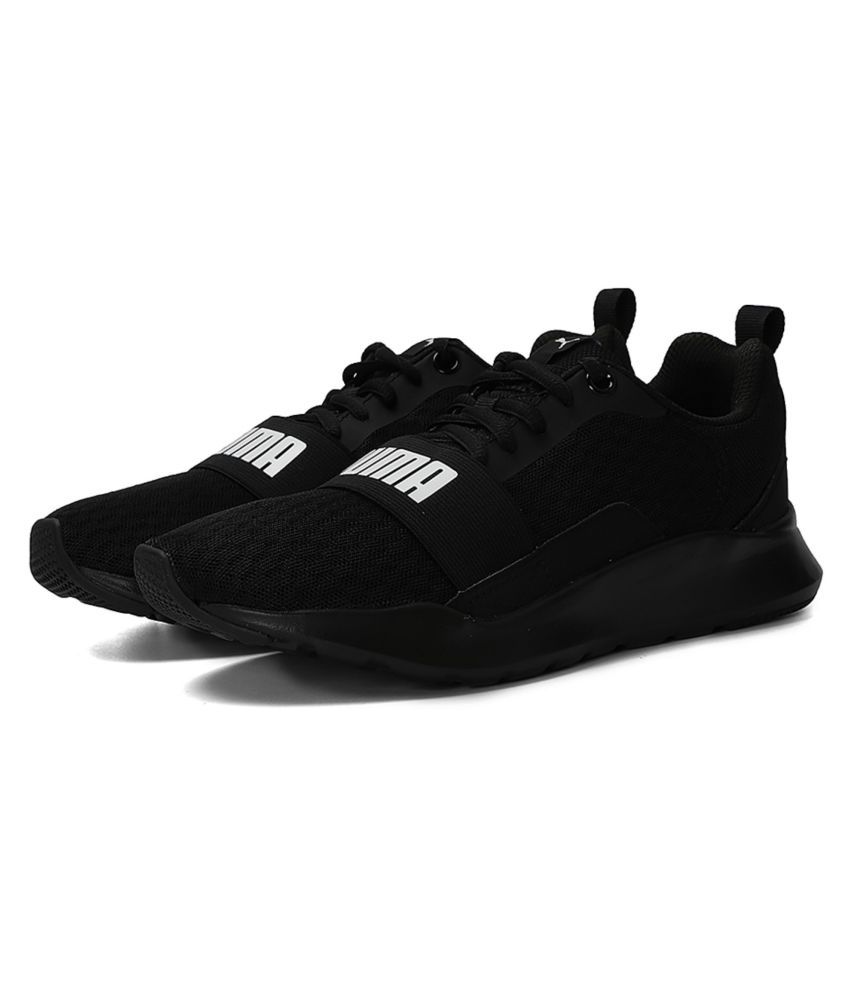 Puma Wired Running Shoes Black Buy Online at Best Price on Snapdeal