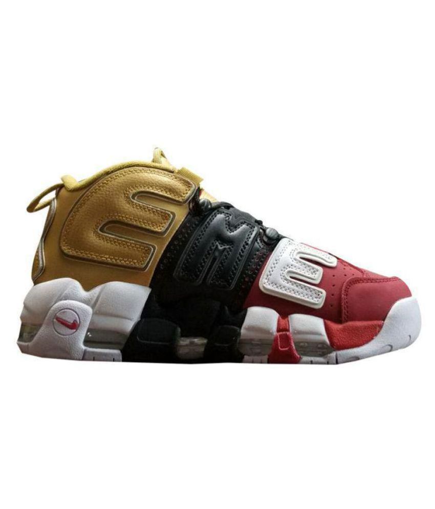 Nike Air UpTempo Supreme Edition Multi Color Basketball Shoes