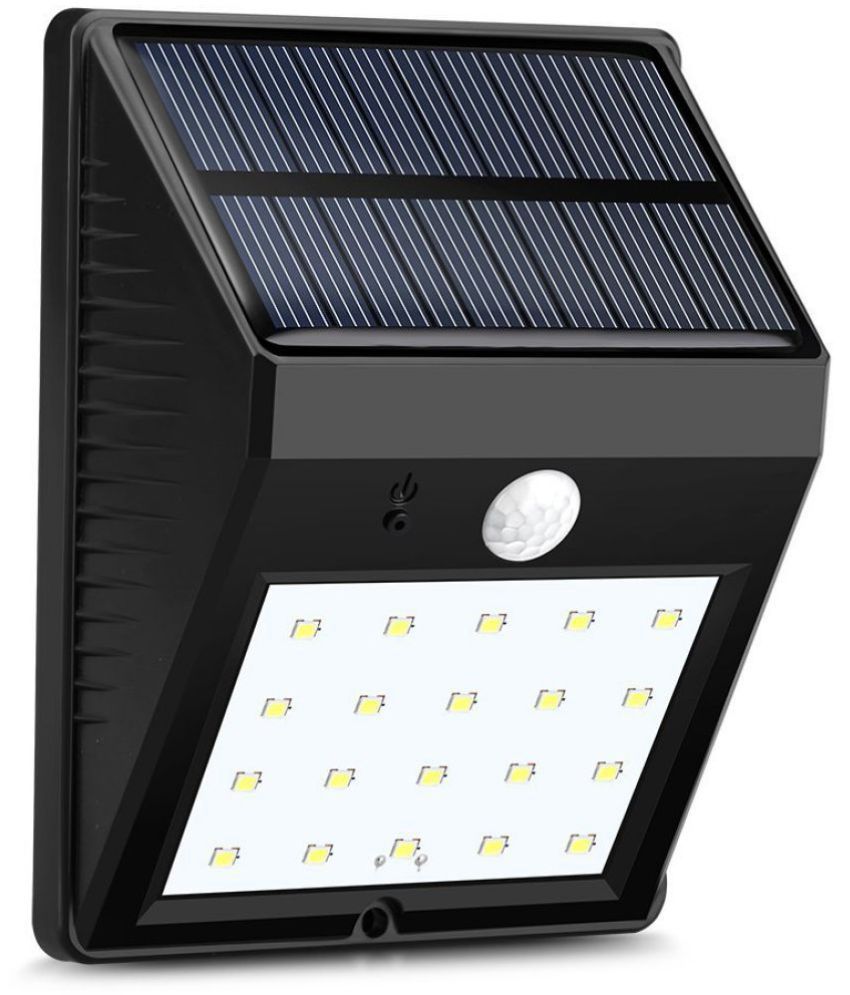 ledzz 0.5W Solar Outdoor Wall LED Light , solar panel light - Pack of 1