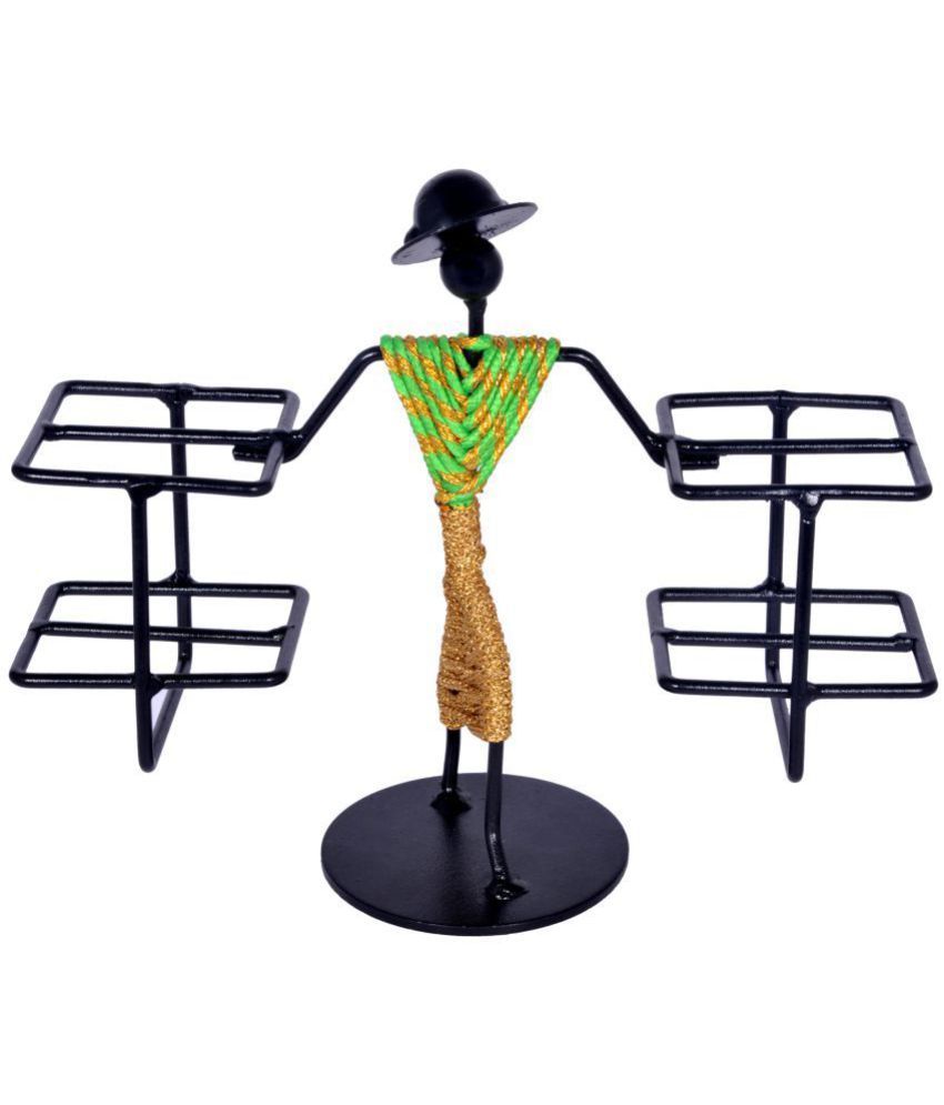 D&V Engineering Remote Holder OR Stand (Green & Gold with Dancing Lady