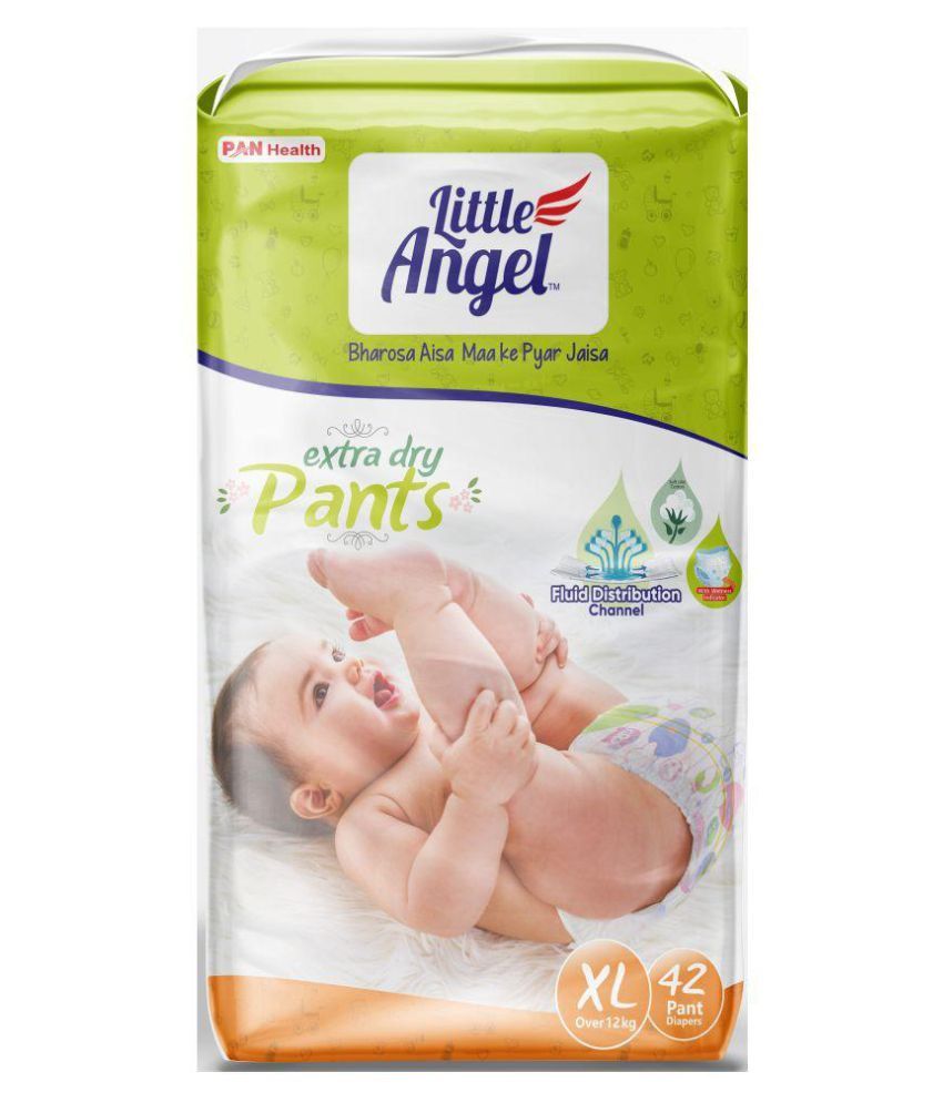 Little Angel Baby Diaper Pants, XLarge 42 Count Buy Little Angel