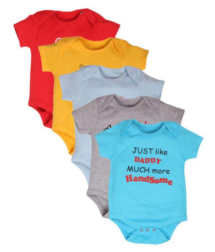Goodway Pack Of 5 Infants Body Suit Mom And Dad Buy Goodway Pack Of 5 Infants Body Suit Mom