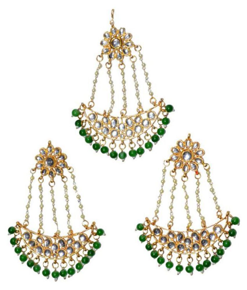 Jewels Kafe Wedding Bridal Stone Kundan 