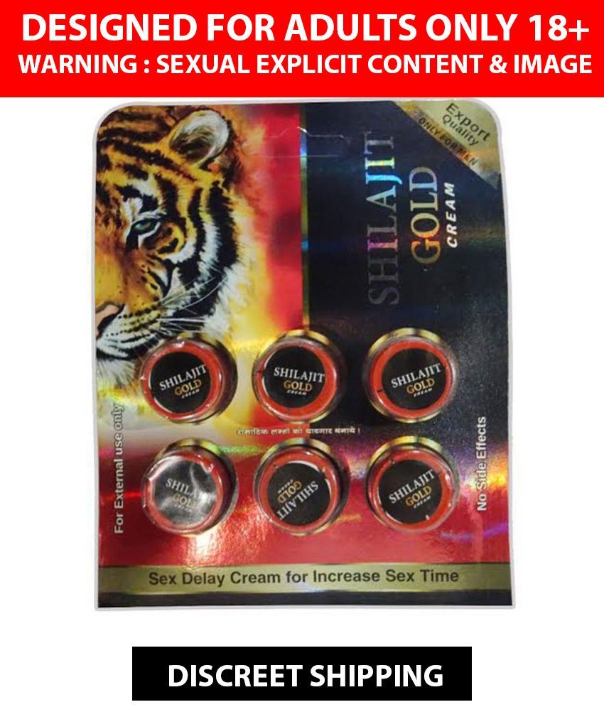 Ayurveda Cure Shilajit Gold Herbal Cream 1.5 gm Pack of 12 Buy