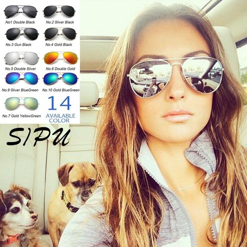 Swagger SIPU Women Outdoor UV400 Sunglasses Points Female Glasses Cool Shades Male Fashion Driving Eyewear Sold by ZXG
