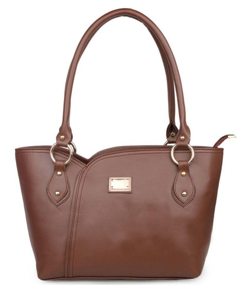 Women marks Brown Faux Leather Shoulder Bag Buy Women marks Brown