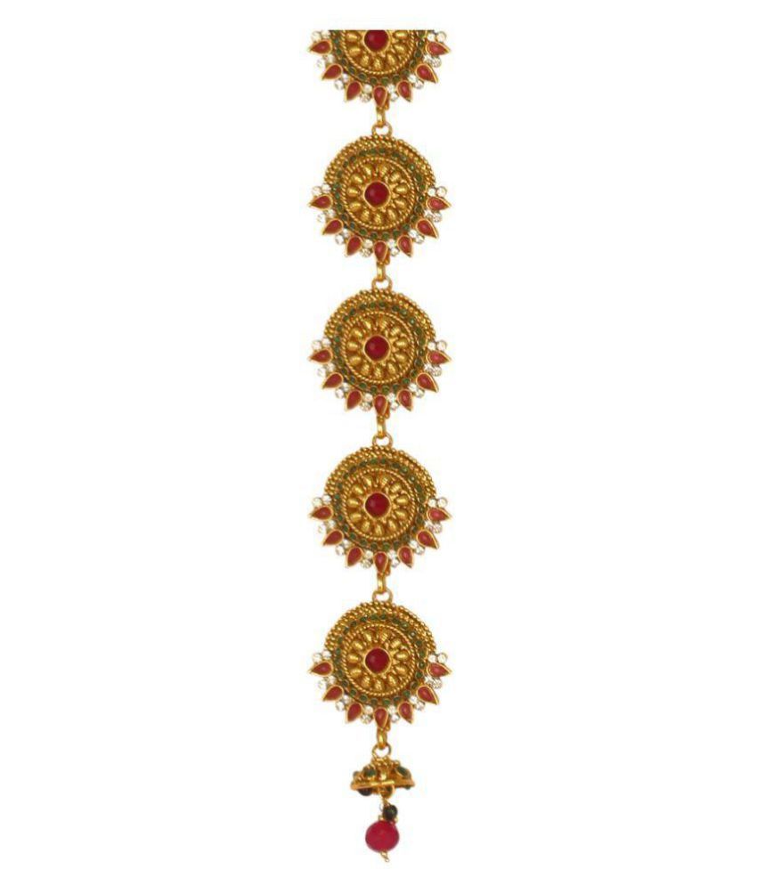 Adoreva Gold Plated South Indian Fashion Traditional Wedding Bridal Long  Choti Jadai Hair Accessories: Buy Adoreva Gold Plated South Indian Fashion  Traditional Wedding Bridal Long Choti Jadai Hair Accessories Online in India