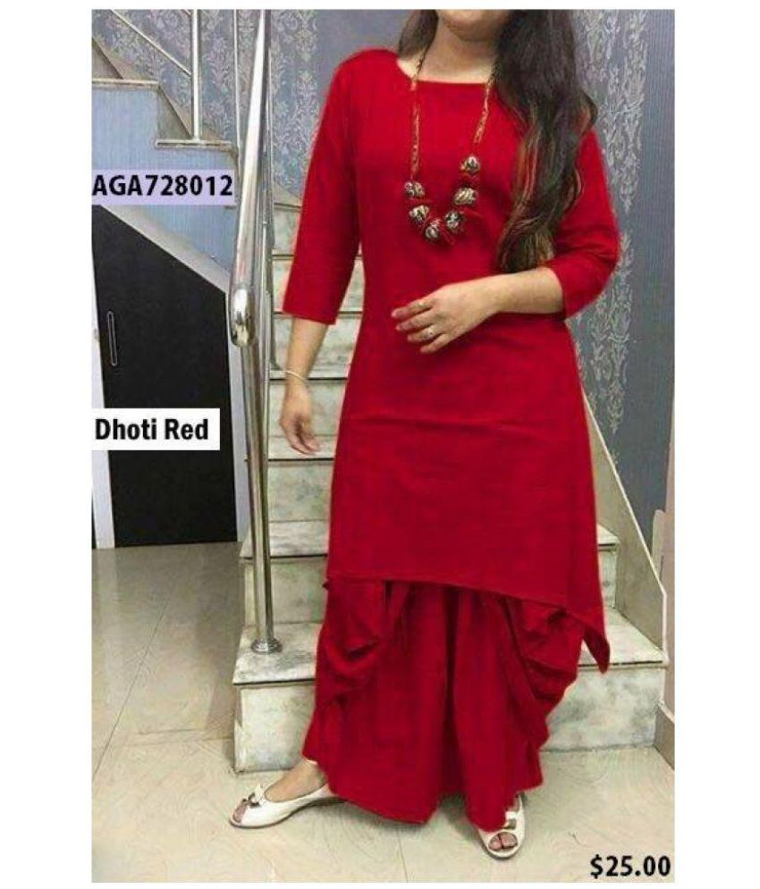 dhoti kurti new design