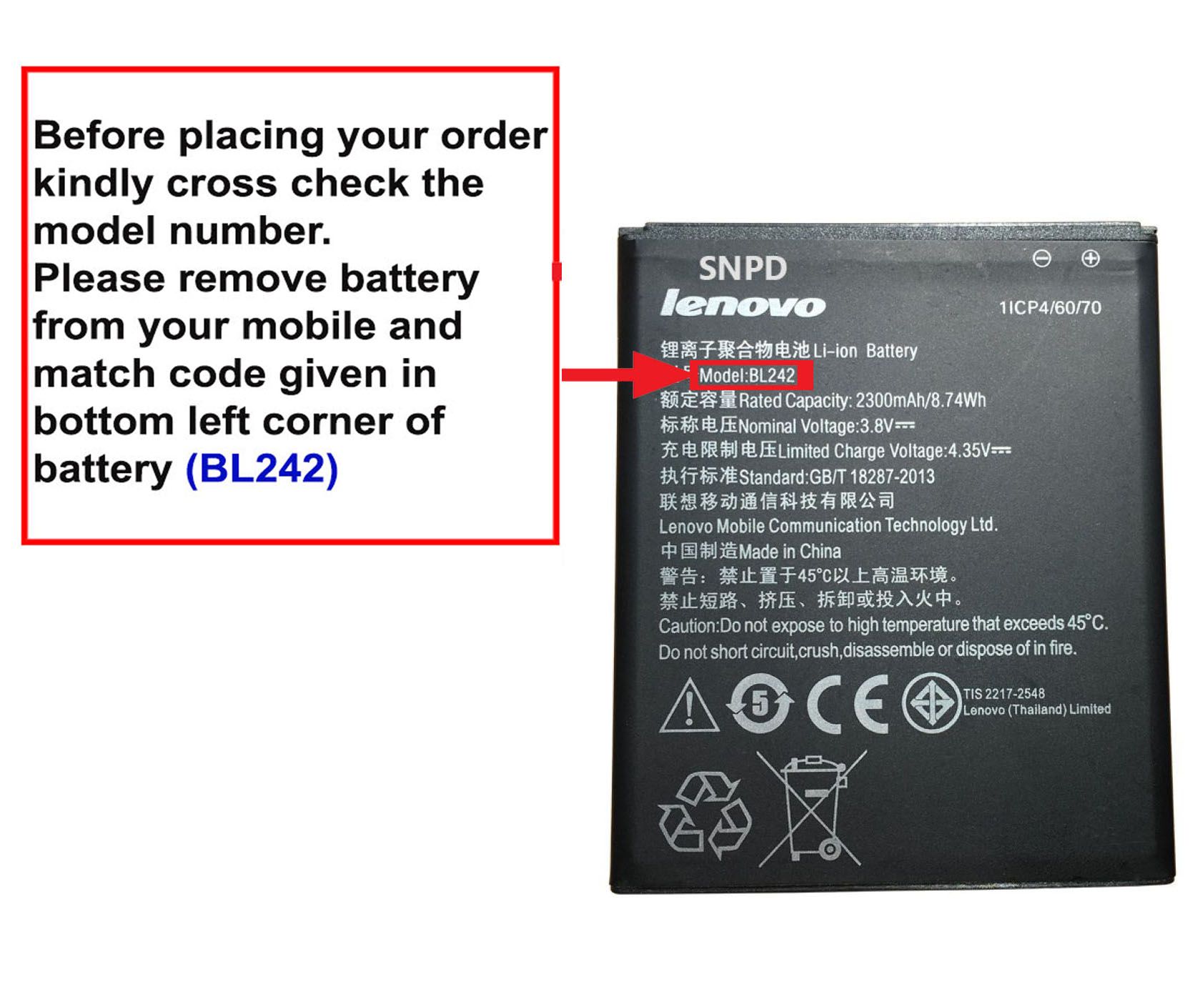 best Lenovo A6000 Plus Original Battery line image collection Lenovo A6000 Plus 2300 mAh Battery by Isoelite
