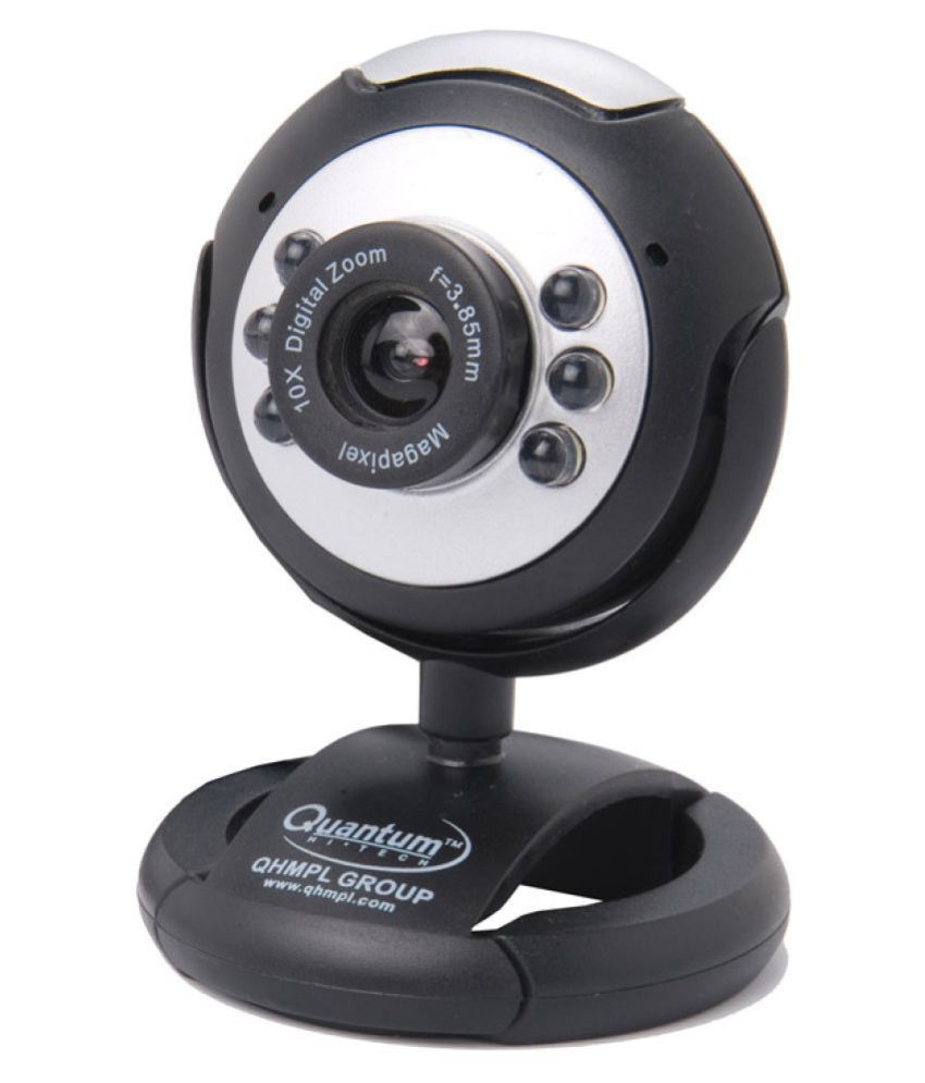     			Quantum QHM495LM 25 MP Webcam Extra Clear Night Vision and In-Built Microphone