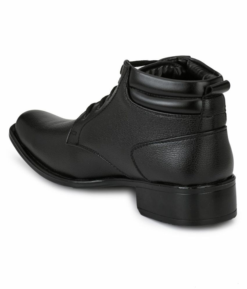 mactree black formal shoes