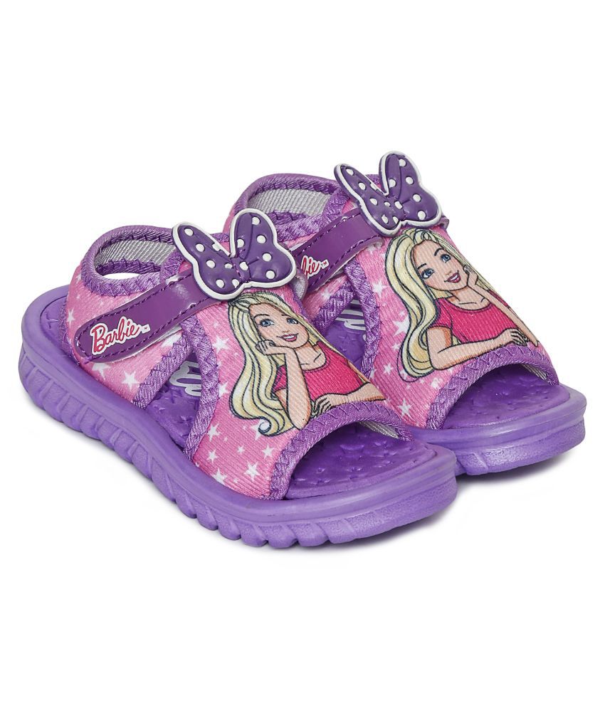 girls purple sandals