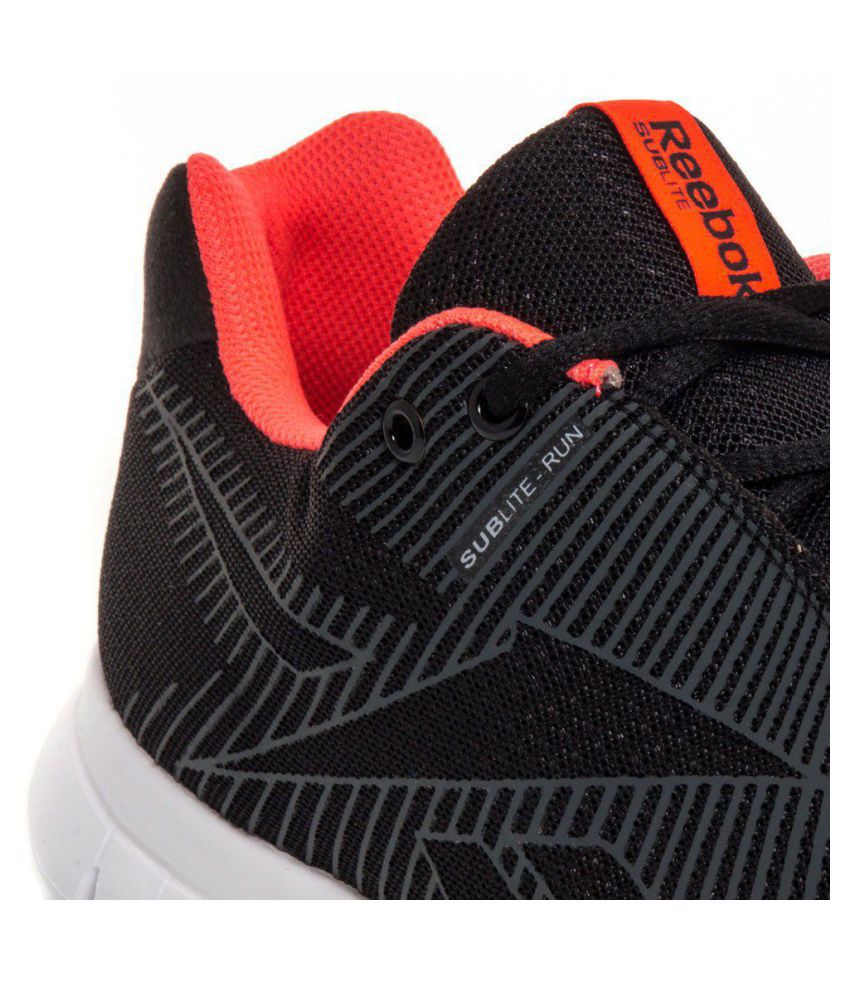 Reebok Sublite Run Extreme Trainer Black Running Shoes - Buy Reebok ...