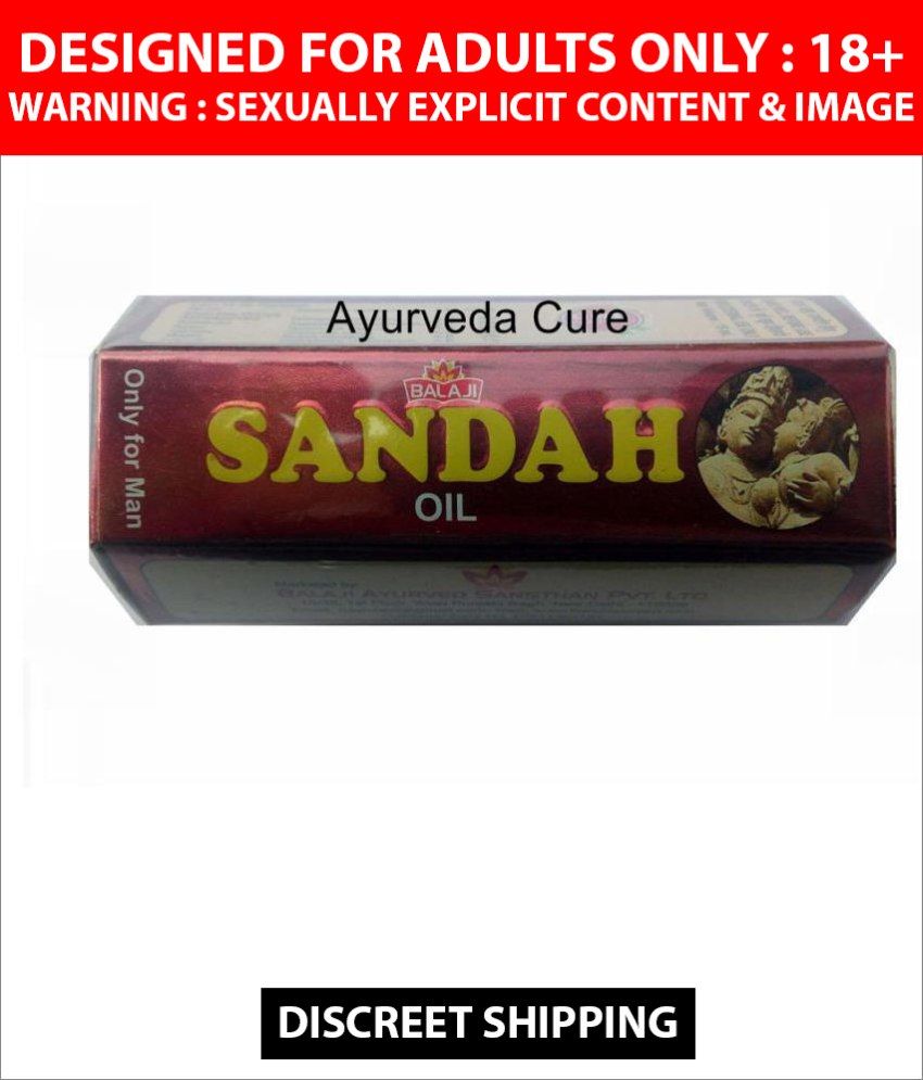 Ayurveda Cure Balaji Sanda Massage Oil For Men For PE Oil 15 ml Pack of