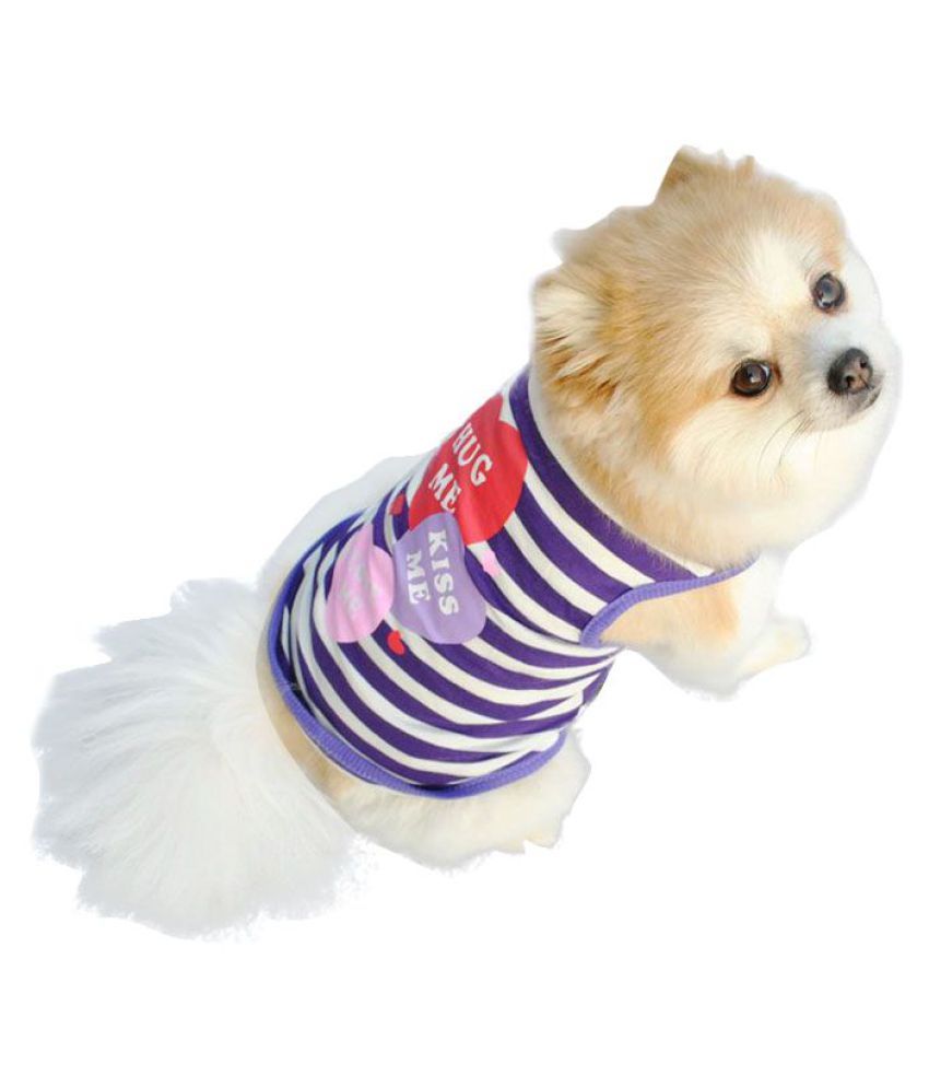 Nema Fashion Puppy Stripe Vest T Shirt L Buy Nema