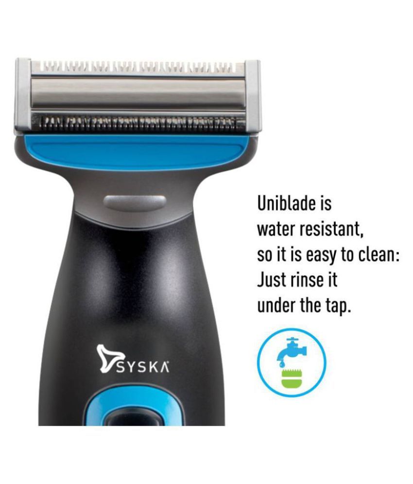 syska uniblade ut1000 cordless trimmer