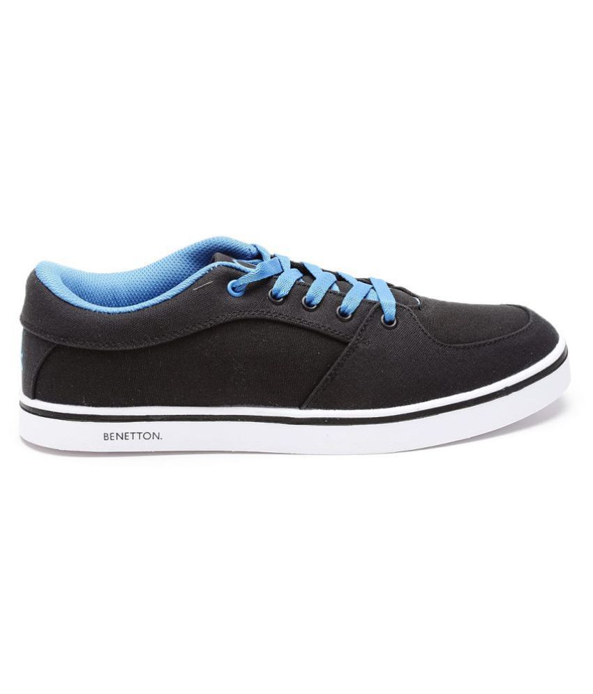 United Colors of Benetton Sneakers Black Casual Shoes - Buy United ...