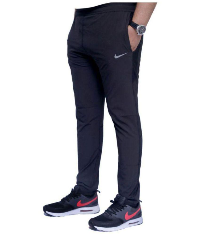 nike polyester lycra track pants